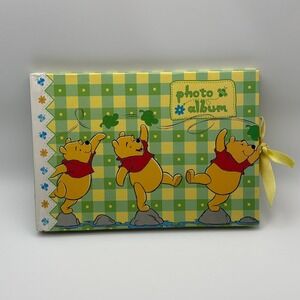 Vintage 2000 Winnie The Pooh Photo Album Robert Frederick Disney Plaid UK